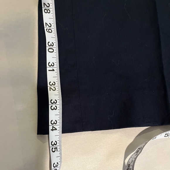 M Missoni classic flat front women’s Navy flare trousers made in Italy US sz 8 - Picture 12 of 12